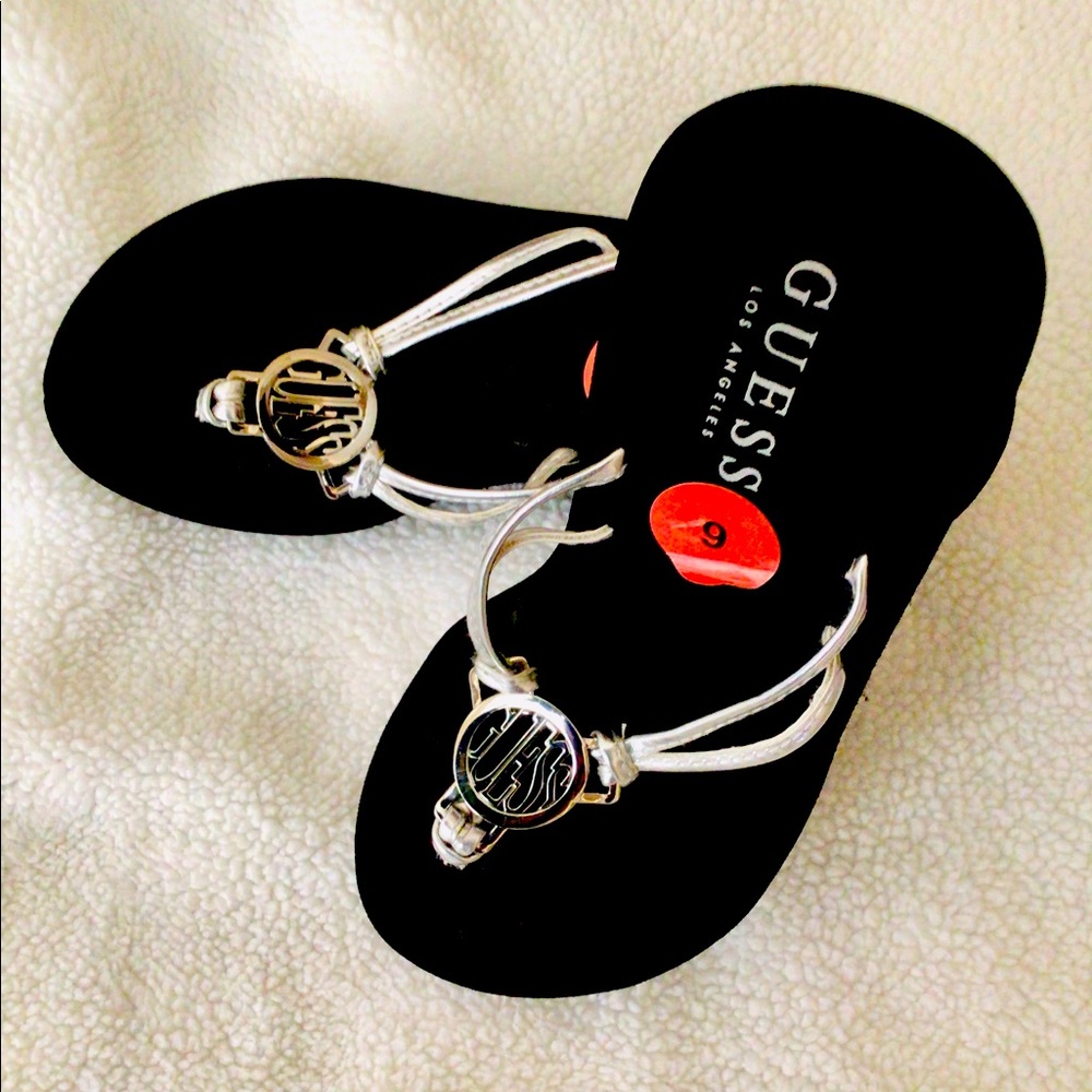WOMEN’S GUESS WEDGE FLIPS ON SANDALS FOR SALE